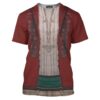 Aladdin Live Action Red Jacket T-shirt, Costume T-shirt