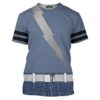 Wanda Vision Blue Quicksilver Halloween T-shirt, Costume T-shirt