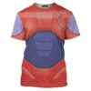 Baymax Red Armor Disney Big Hero 6 T-shirt, Costume T-shirt