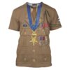 Audie Murphy Uniform Historical T-shirt