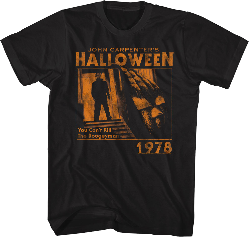 1978 Boogeyman Halloween T-Shirt