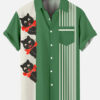 Christmas Three Cat Green - Gift For Pet Lovers - Hawaiian Shirt