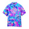 Psychedelic Art Magic Mushroom Trippy Hippie Hawaiian Shirt For Men & Women