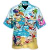 In July Santa Keeping The Christmas Spirit Alive Year Round - Hawaiian Shirt