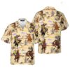 Cowboys Riding Horse In The Desert - Hawaiian Shirt