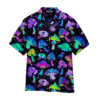 Magic Mushroom Neon Colorful Hawaiian Shirt For Men & Women