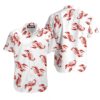 Lobster White Hawaiian Shirt For Men & Women