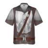 Star Wars Beskar Cosplay Hawaiian Shirt