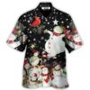 The World Of Christmas With Snowman - Hawaiian Shirt