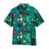 Cowboys Horses Green Aloha - Hawaiian Shirt