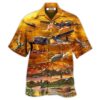 Combat Aircraft Crashing Is What's Dangerous Fire War - Hawaiian Shirt