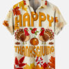 Happy Turkey Day Chicken Cherry - For Men And Women - Hawaiian Shirt