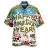 Happy New Year Snow Merry Christmas - Hawaiian Shirt