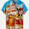 Thanksgiving Day Party Chicken Run - For Men & Women - Hawaiian Shirt