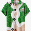 Merry Christmas Costume Cosplay Green - Hawaiian Shirt