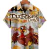 Turkey Day Chicken - For Men And Women - Hawaiian Shirt