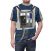 Blue Squadron Resistance Pilot Star War Saga T-shirt