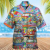 Hippie Van Colorful Art Peace Hawaiian Shirt