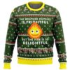 HOWLS MOVING CASTLE Calcifer Fire is so Delightful Ugly Christmas Sweater