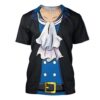 Sabo One Piece T-shirt 3D For Men & Women