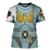 Indomitus Pattern Terminator Armor Space Wolves - T-shirt WHHS45