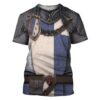 Knight Armor T-shirt 3D For Men & Women