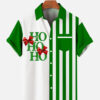 Christmas Music Contrast Stripe Bowling Green - Hawaiian Shirt