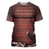 Samurai T-shirt, Costume T-shirt