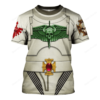 Warhammer Terminator Armor Blood Angels - T-shirt WHHS133