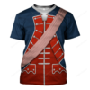 George Washington In Uniform As Colonel Uniform T-shirt