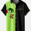 Christmas Monster Black - For Men And Women - Hawaiian Shirt