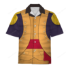 George Washington Uniform Yellow - Costume Cosplay Hawaiian Shirt