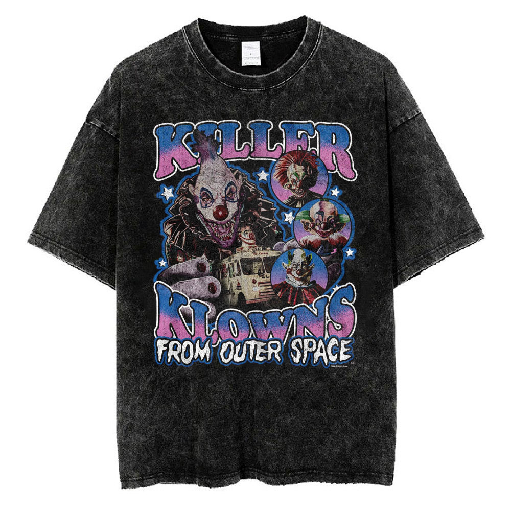 All-Star Collage Killer Klowns From Outer Space T-Shirt, Killer Klowns From Outer Space T-Shirt, Halloween T-Shirt