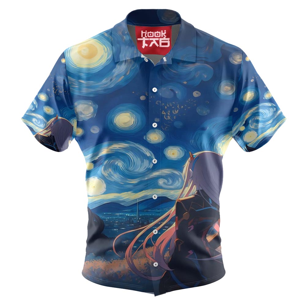 Anime Van Gogh Hawaiian Shirt