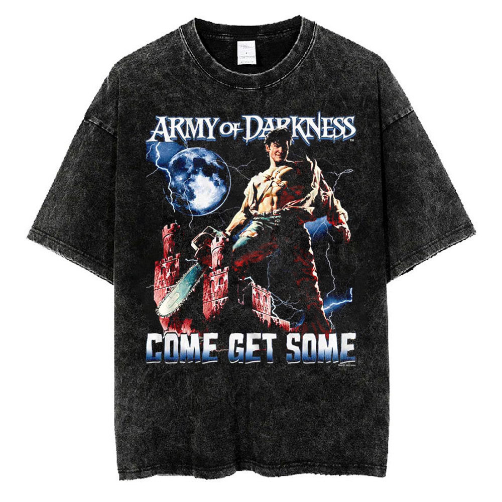 Ash Williams Come Get Some Army of Darkness T-Shirt, Evil Dead T-Shirt, Halloween T-Shirt