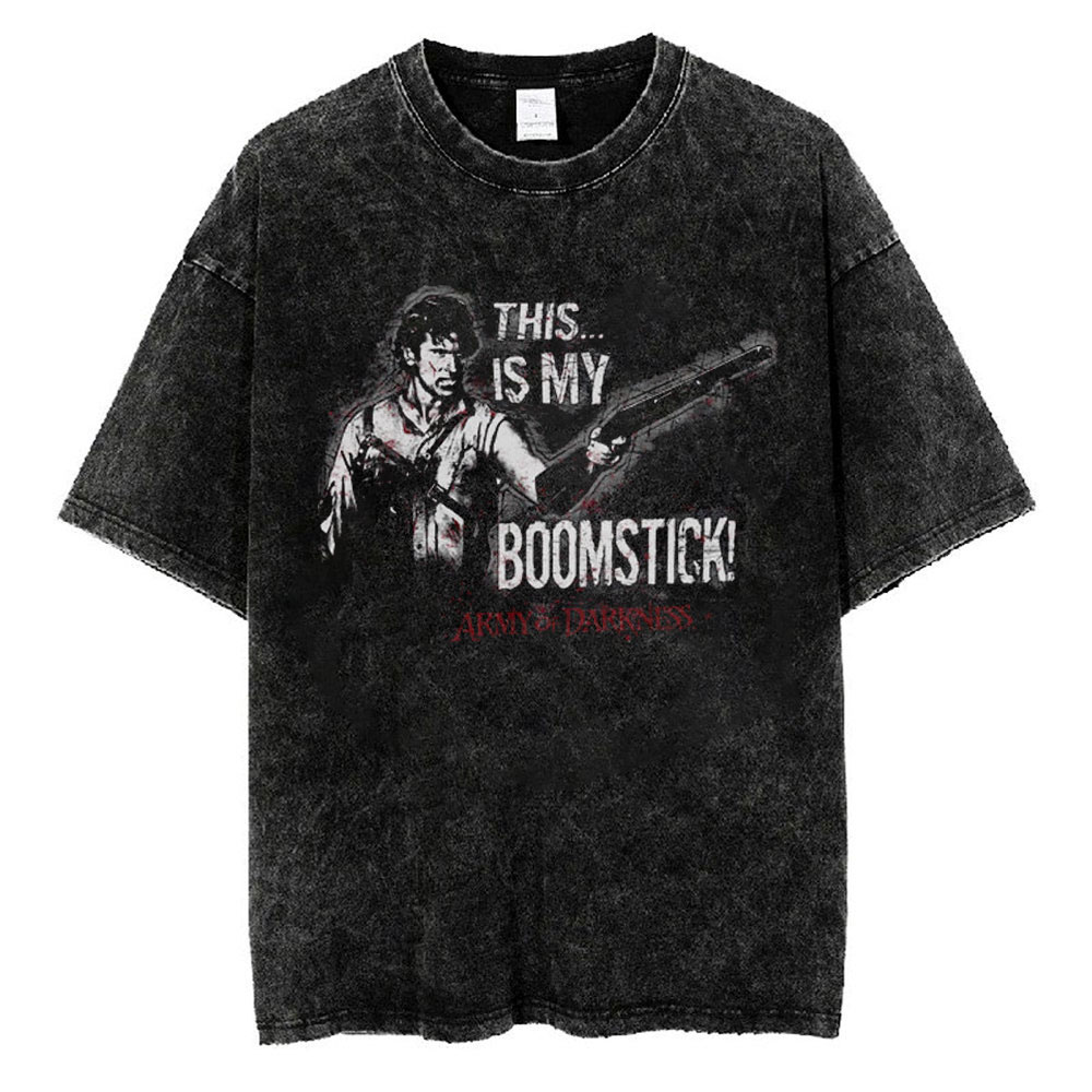 Ash's Boomstick Army of Darkness T-Shirt, Evil Dead T-Shirt, Halloween T-Shirt