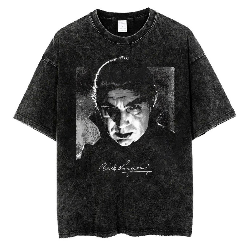 Autograph Bela Lugosi T-Shirt, Dracula T-Shirt, Halloween T-Shirt