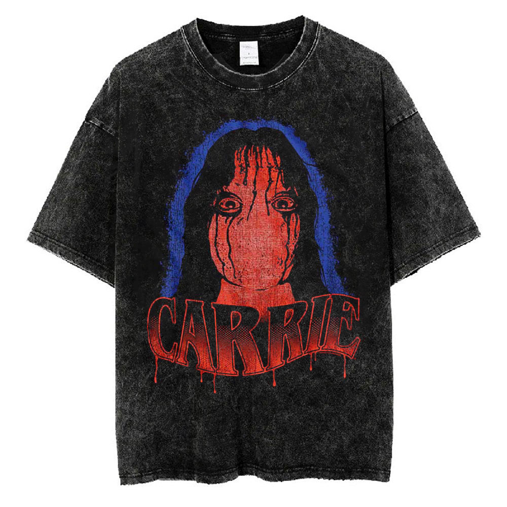 Bloody Face Carrie T-Shirt, Carrie T-Shirt, Halloween T-Shirt