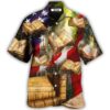 Book Independence Day Magic - Gift For Book Lover - Hawaiian Shirt