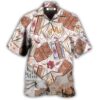 Book With Flower And Butterfly - Hawaiian Shirt