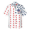 Bulldogs American Flag Hawaiian Shirt