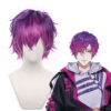 Virtual YouTuber-Uki Violeta Cosplay Wigs, Anime Wigs