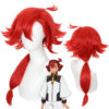 Mobile Suit Gundam:The Witch from Mercury - Suletta Mercury Cosplay Wigs, Anime Wigs