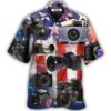 Camera US Independence Day - Hawaiian Shirt