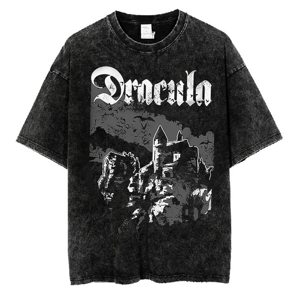 Castle Dracula T-Shirt, Dracula T-Shirt, Halloween T-Shirt