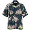 Cat Tropical Floral Sphynx Cat - Hawaiian Shirt