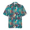 Chihuahua Surfboard And Palm Tree Hawaiian Shirt