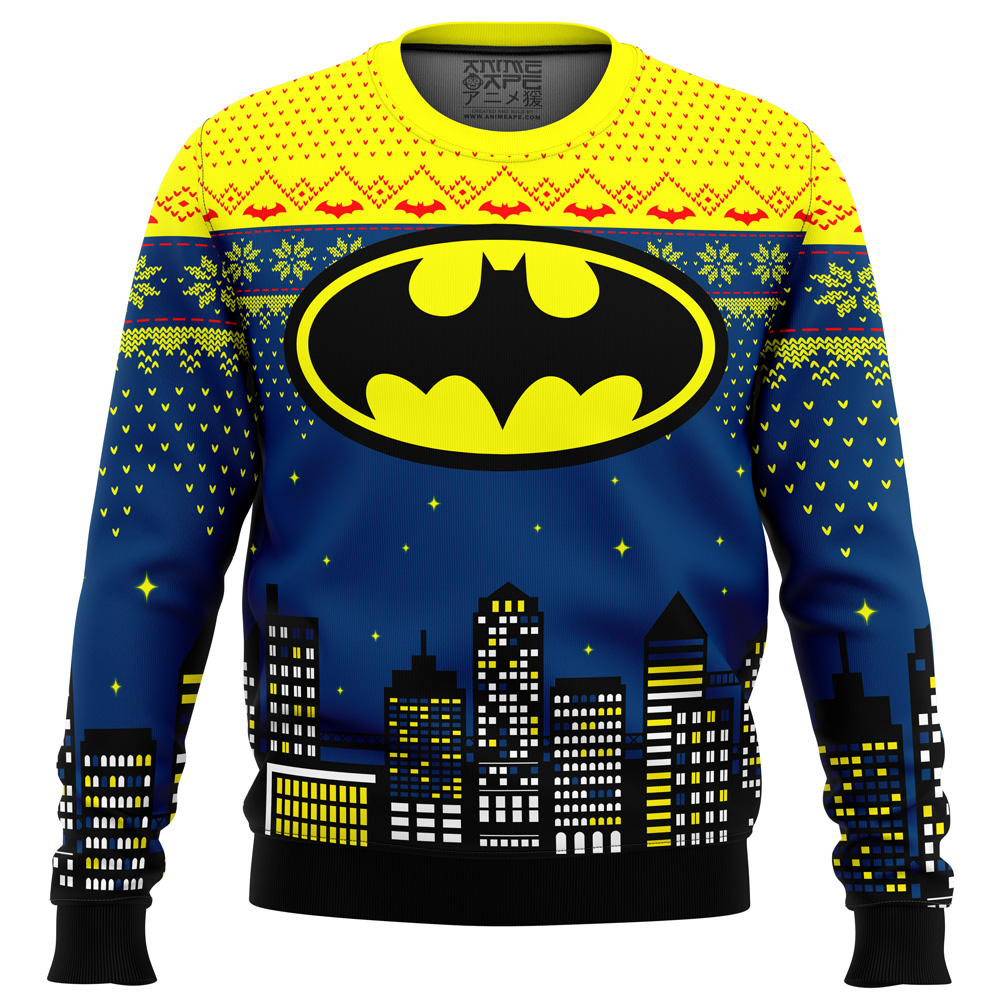 Christmas Batman DC Ugly Christmas Sweater