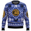 Christmas Blue Ranger Power Rangers Ugly Christmas Sweater