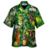 Cocktail And Dragon Tropical Hello Summer - Hawaiian Shirt